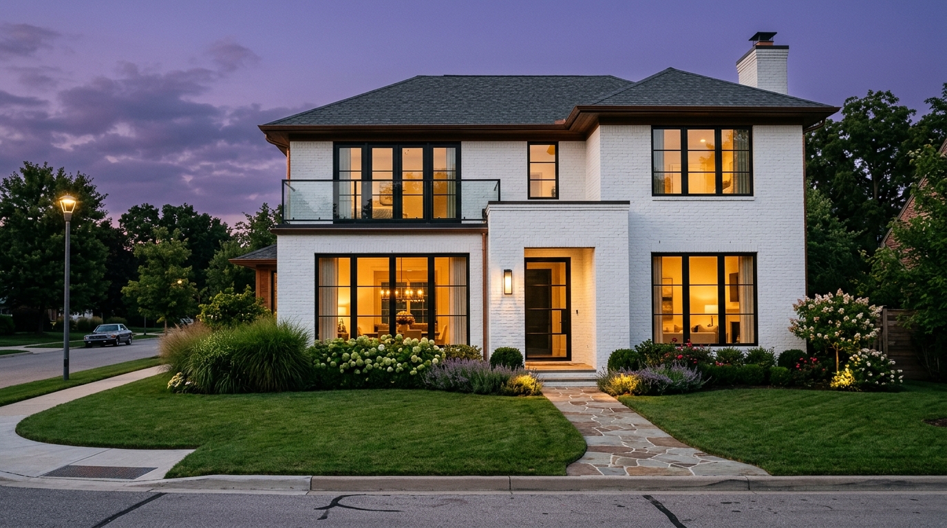 Custom Home Exterior